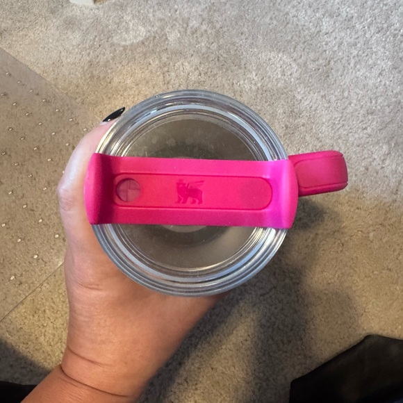 Stanley Pink and Purple Tumbler with Handle - Picture 2 of 3